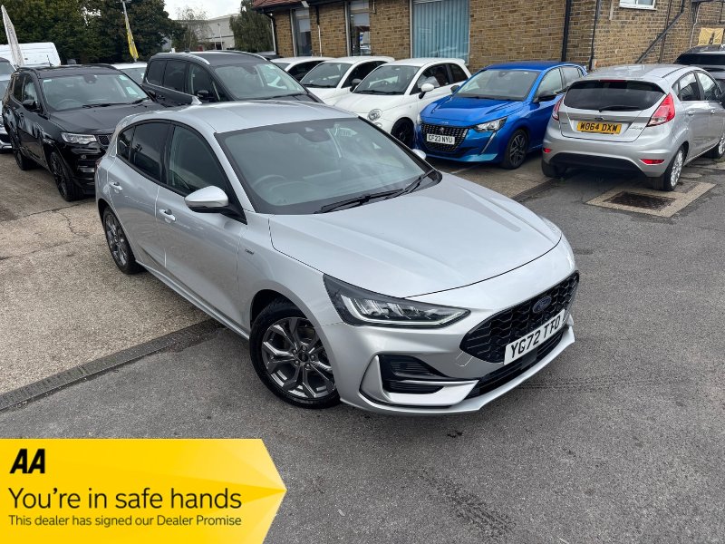 FORD FOCUS 1.0T ECOBOOST MHEV ST LINE HATCHBACK 5DR PETROL HYBRID DCT EURO 6...