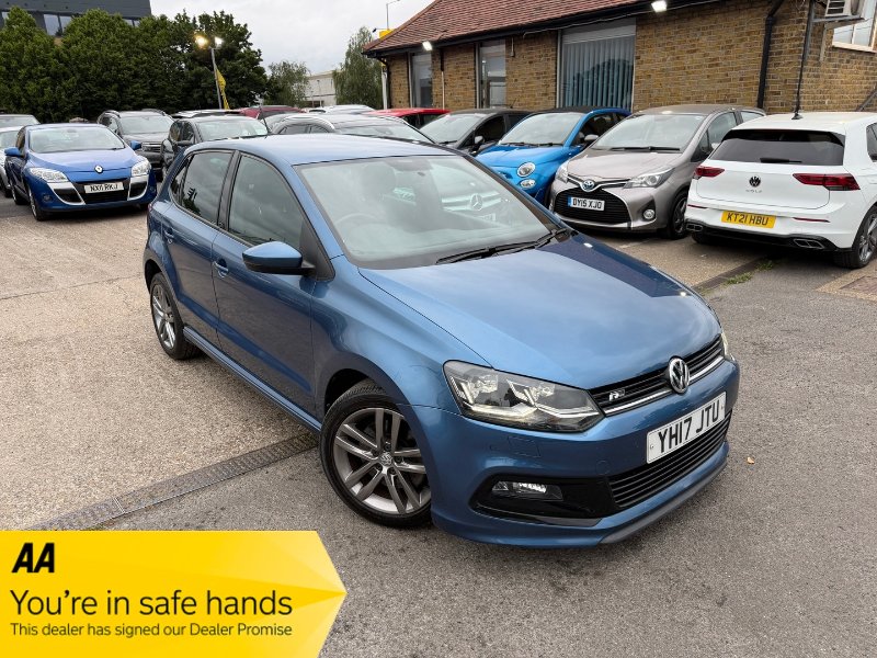 2017 VOLKSWAGEN POLO 1.0 TSI BLUEMOTION TECH R LINE HATCHBACK 5DR PETROL DSG EURO 6... photo